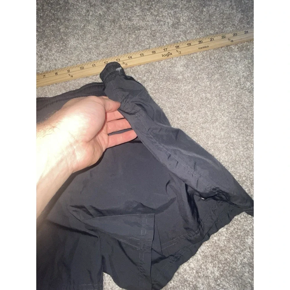 Nike Mens XXL Black Swoosh‎ Casual Workout Shorts Gym Performance Lightweight